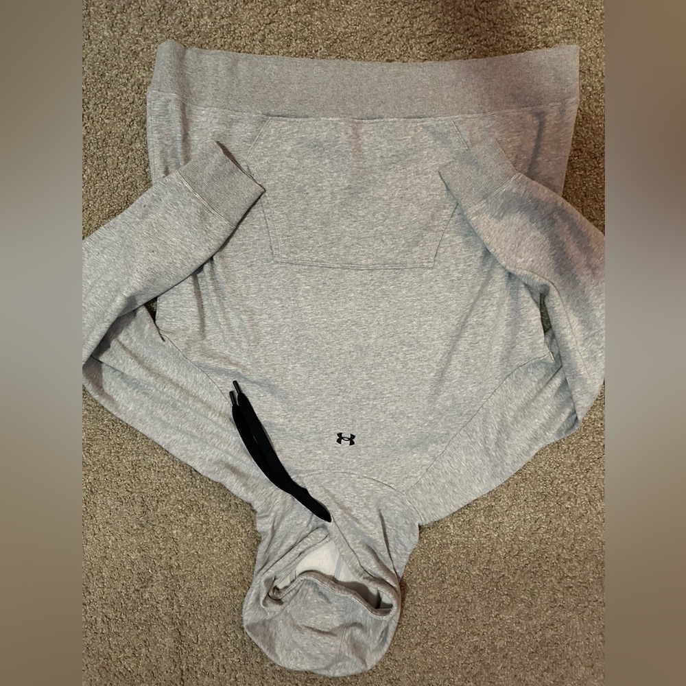 Under Armour Light Gray Hoodie